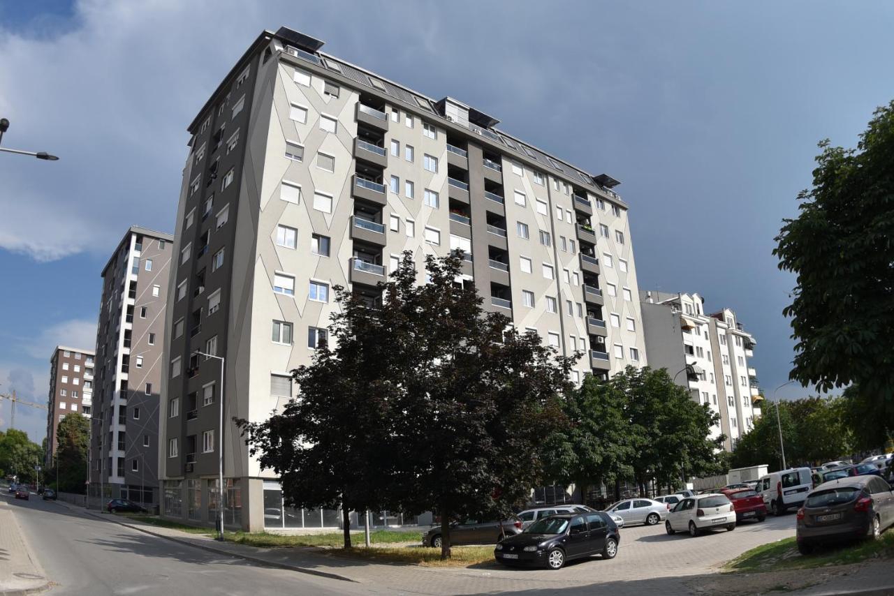 Ferienwohnung Modern & Cozy Skopje Exterior foto